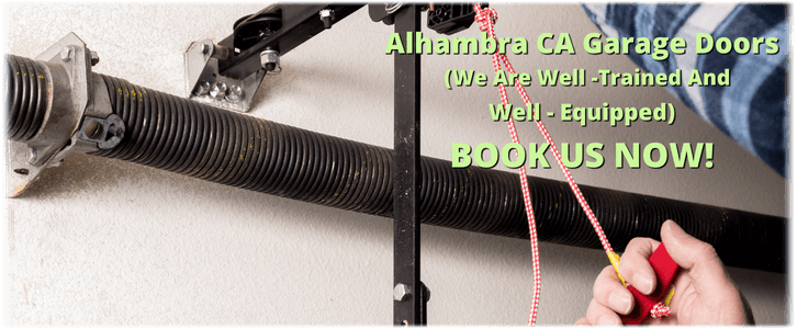 Broken Garage Door Spring Repair Alhambra CA